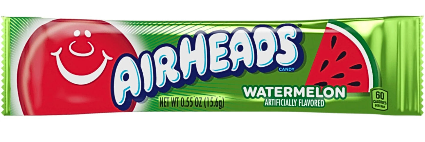 Airheads - Soft Chewy Candy Bar - USA - (All Flavors)