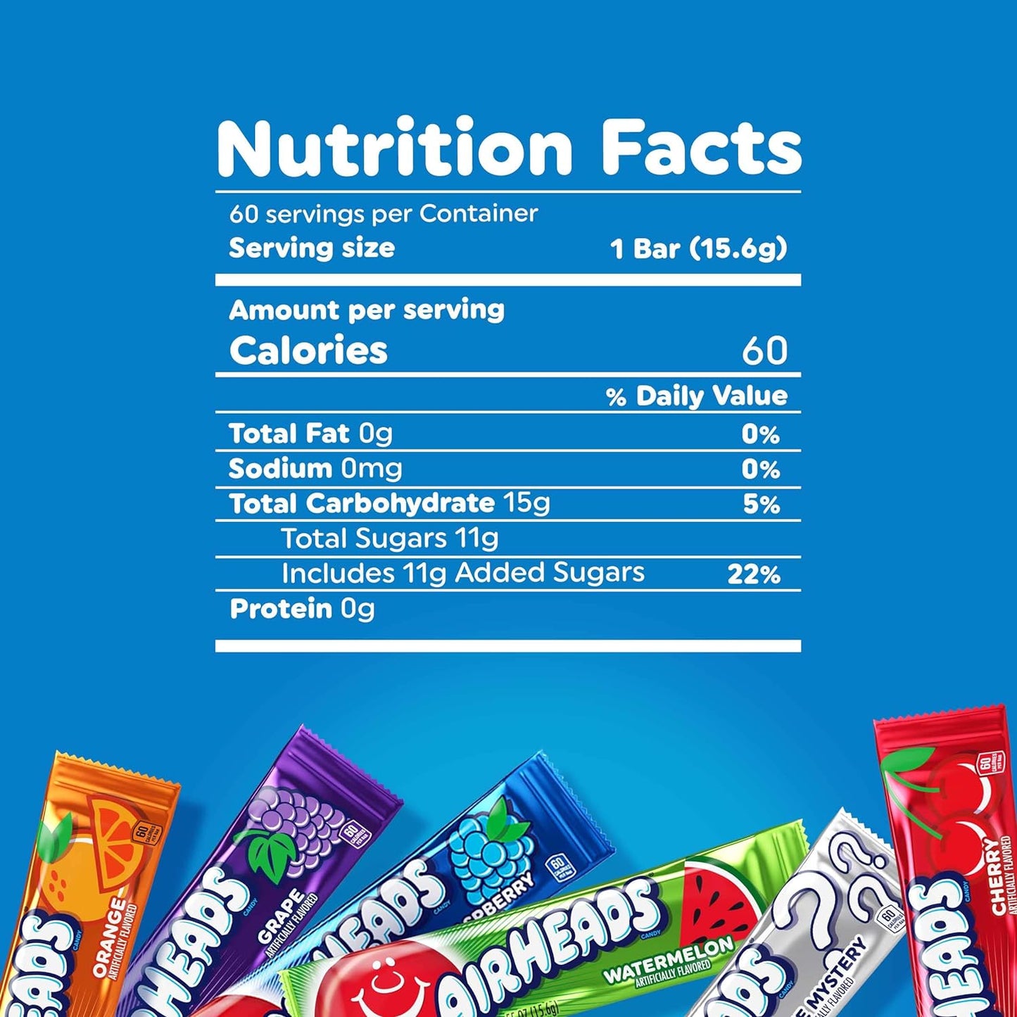 Airheads - Soft Chewy Candy Bar - USA - (All Flavors)