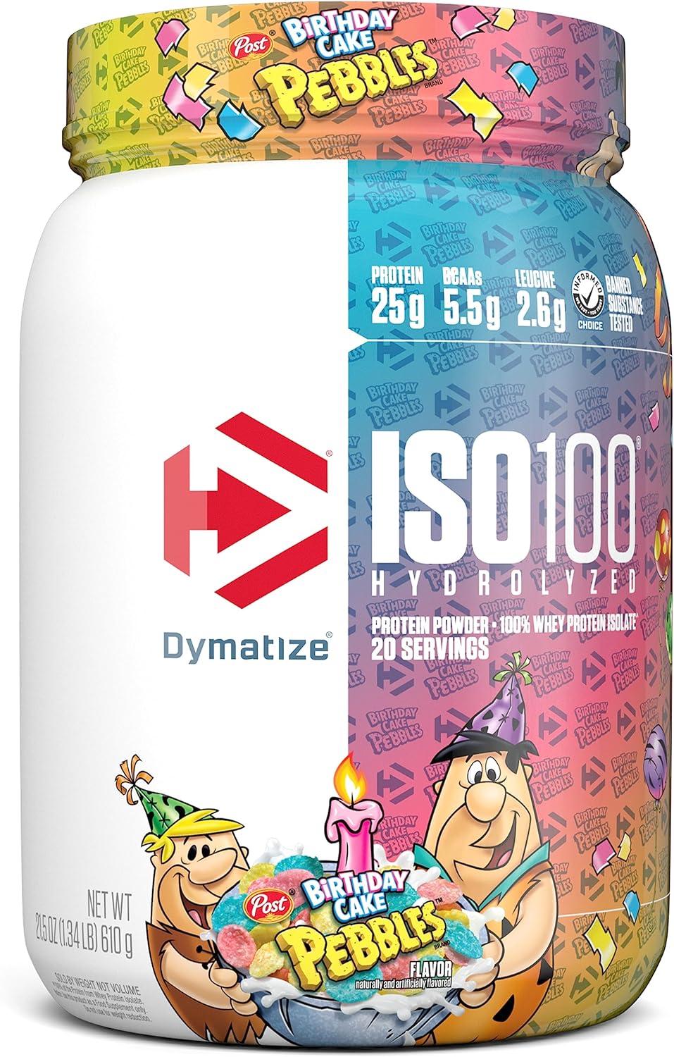Dymatize ISO100 - Hydrolyzed Protein Powder - 100% Whey Isolate - (Multiple Flavors)
