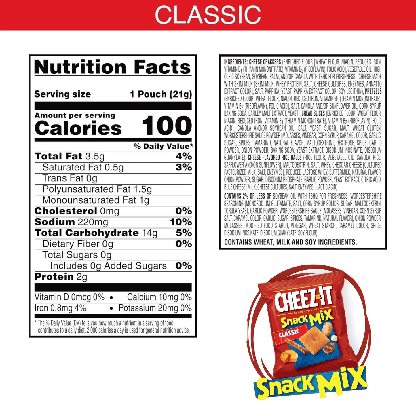 CHEEZ-IT - Cheese Crackers - USA - (All Flavors)