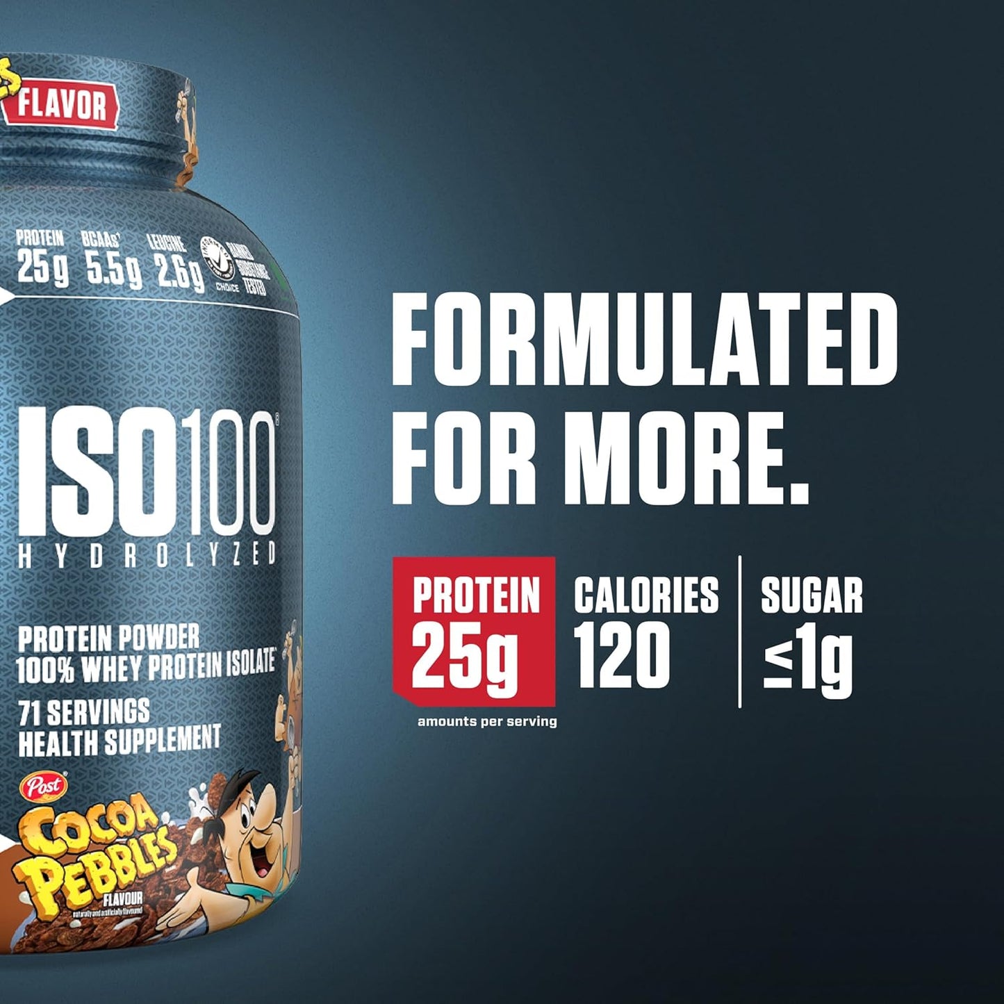 Dymatize ISO100 - Hydrolyzed Protein Powder - 100% Whey Isolate - (Multiple Flavors)