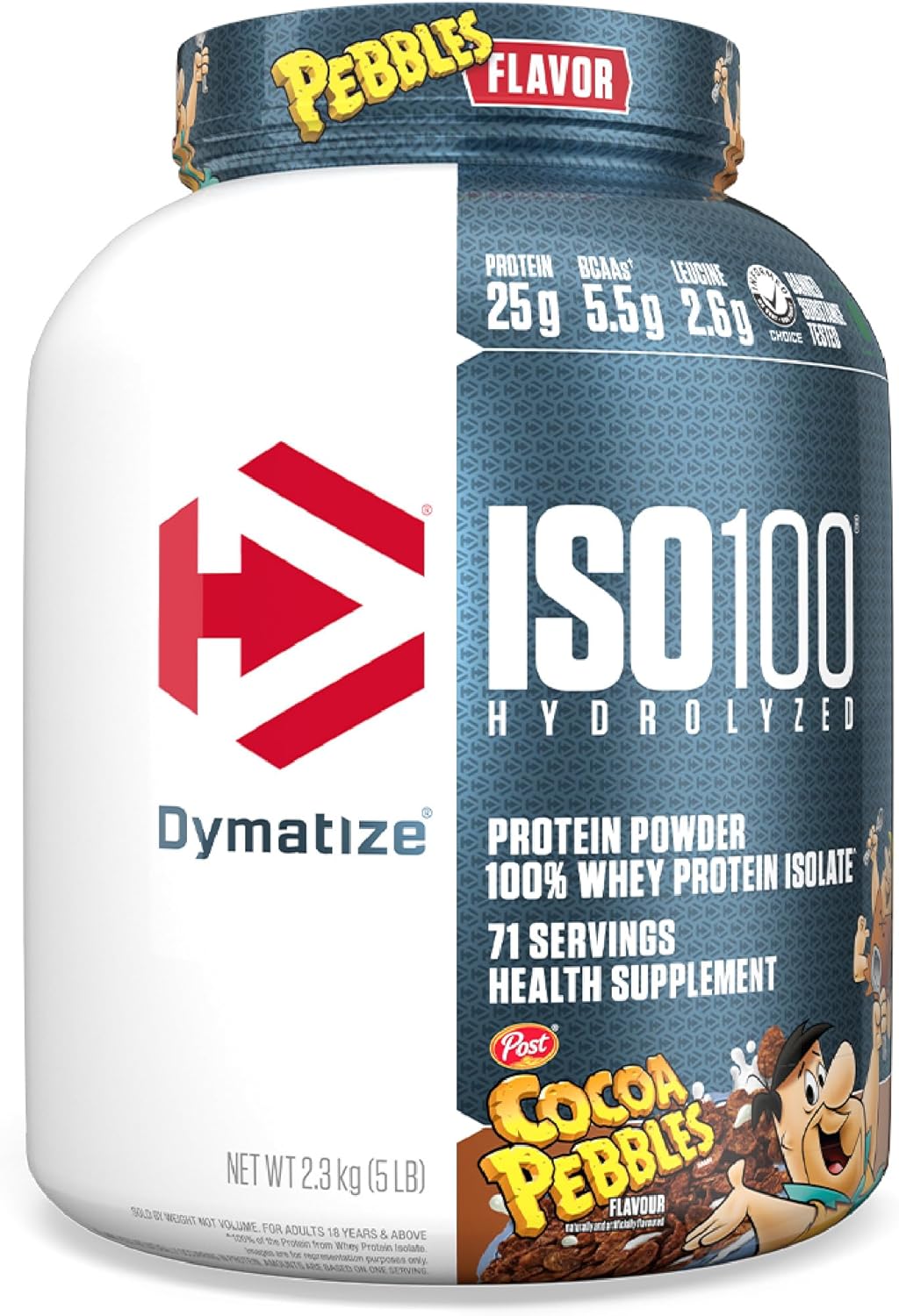 Dymatize ISO100 - Hydrolyzed Protein Powder - 100% Whey Isolate - (Multiple Flavors)