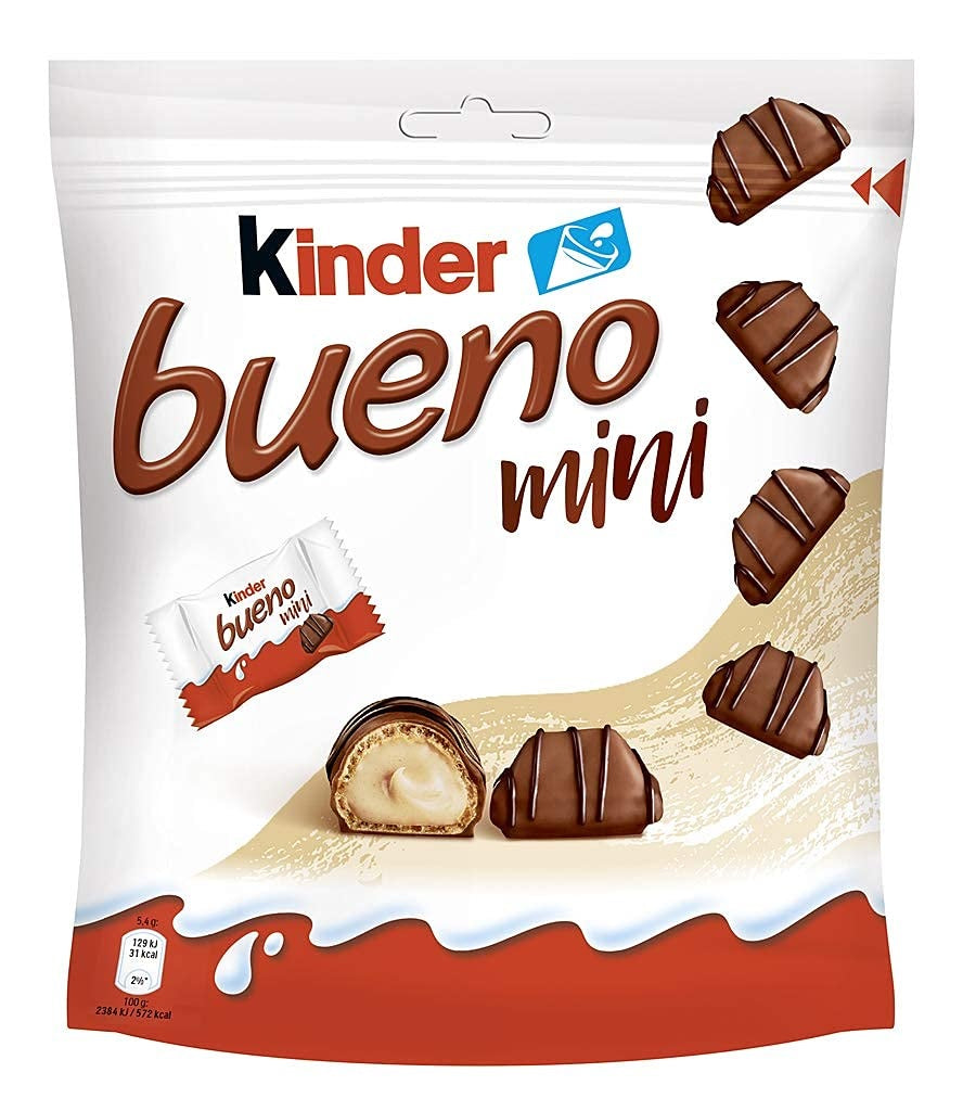 Kinder Bueno - Milk Chocolate and Hazelnut Cream - Crispy Chocolate Bite