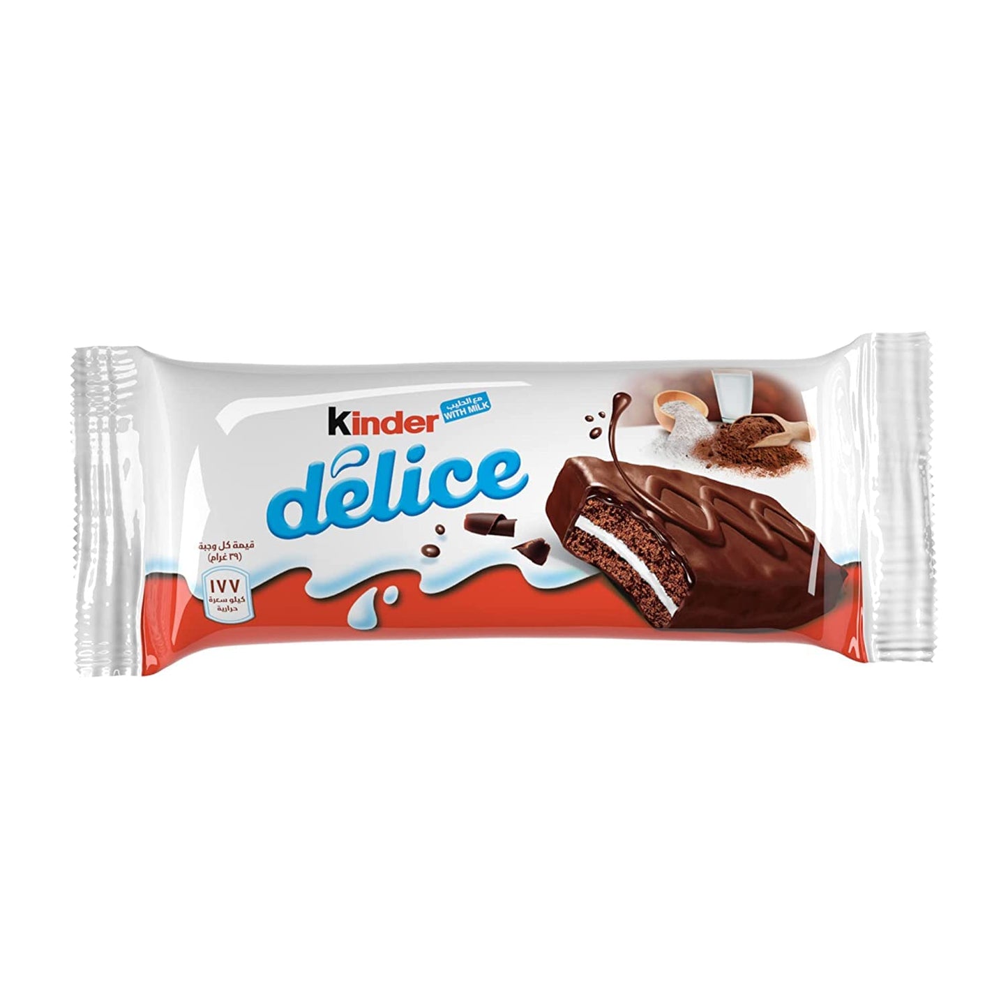 Kinder Delice - Rich & Smooth Milk Chocolate Creamy Pastry Cake Biscuit