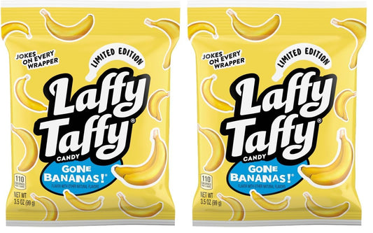 Candy, Banana Flavor, Mini Bar Bag,3.5 Oz (Pack of 2)