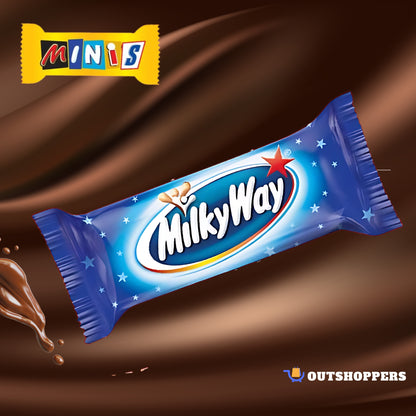 Mini's Chocolates - Mars - Snickers - Twix - Bounty - MilkyWay & Variety Pack