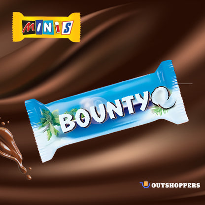 Mini's Chocolates - Mars - Snickers - Twix - Bounty - MilkyWay & Variety Pack