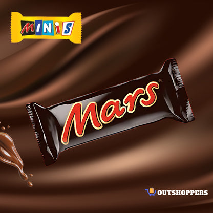 Mini's Chocolates - Mars - Snickers - Twix - Bounty - MilkyWay & Variety Pack