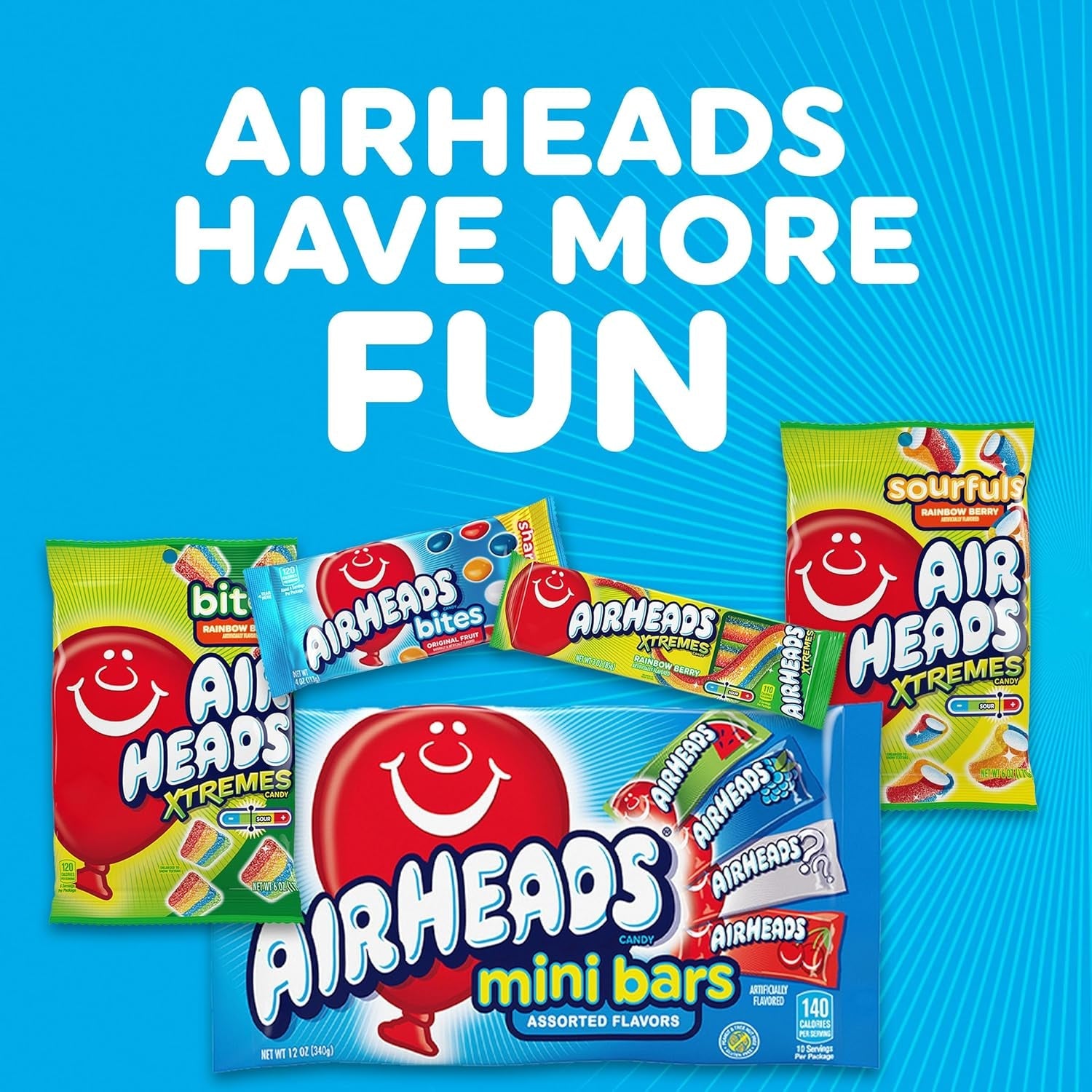 AIRHEADS | SOUR and Assorted Flavors