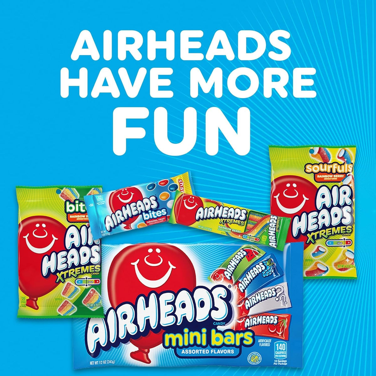 AIRHEADS | SOUR and Assorted Flavors