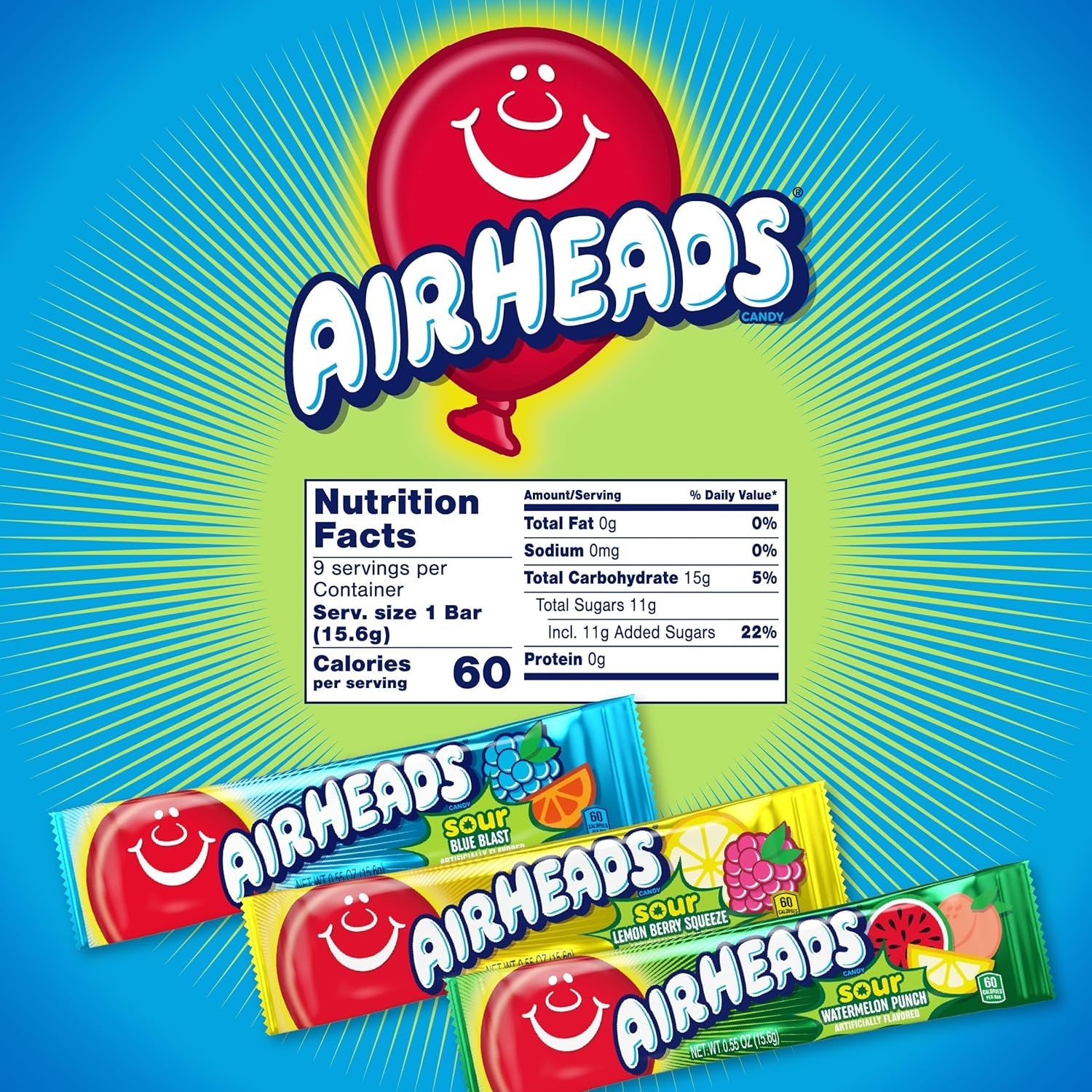 AIRHEADS | SOUR and Assorted Flavors