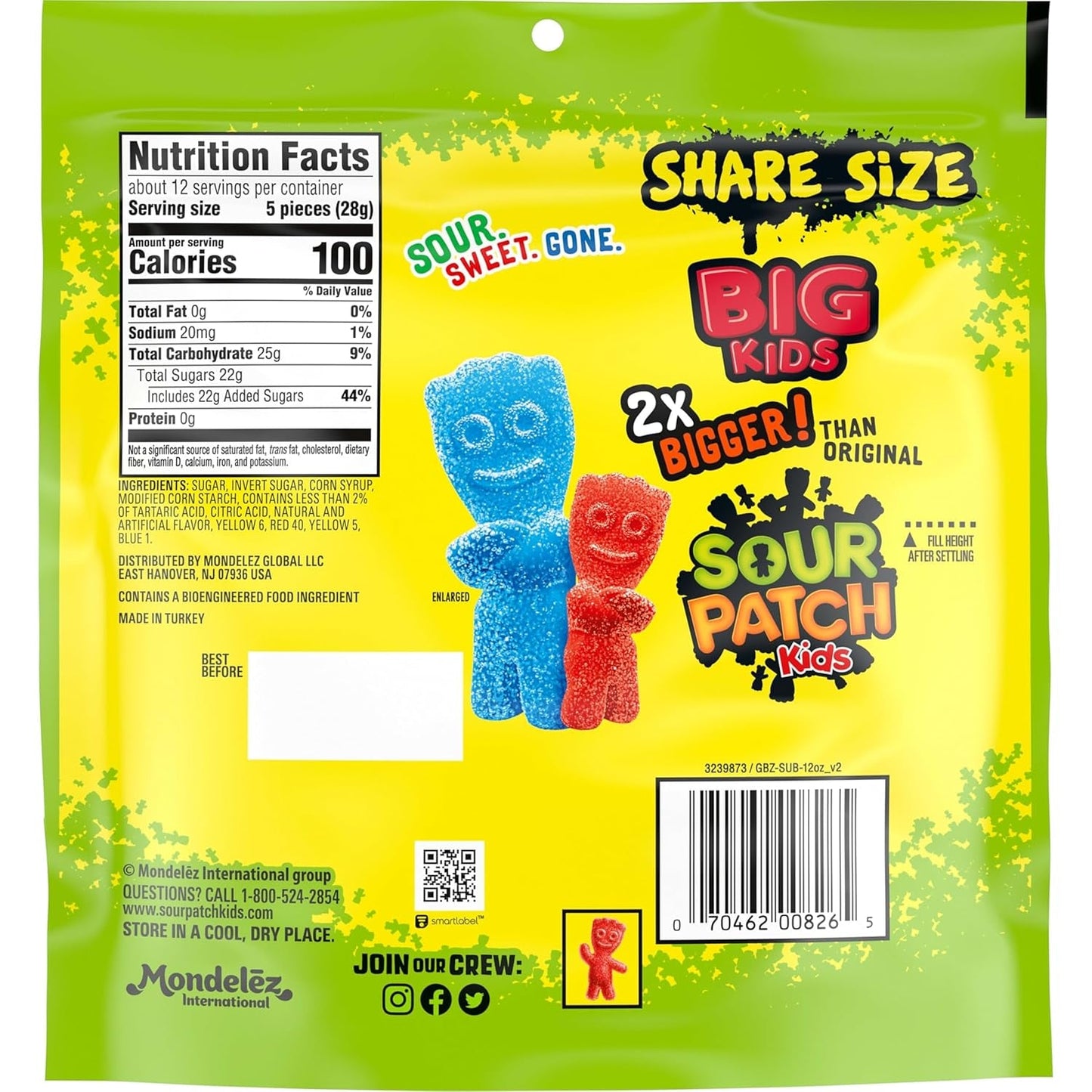 SOUR PATCH KIDS | Big Kids, Sour & Swet, Fruits Mix and Bites