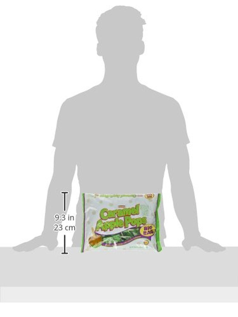 Tootsie Roll | Caramel Apple Pops | Caramel Covered Green Apple Candy Lollipops | Pack of 24