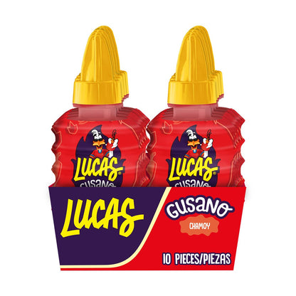 LUCAS | POLVOS | Powder and HOT Liquid (Watermelon and Chamoy)