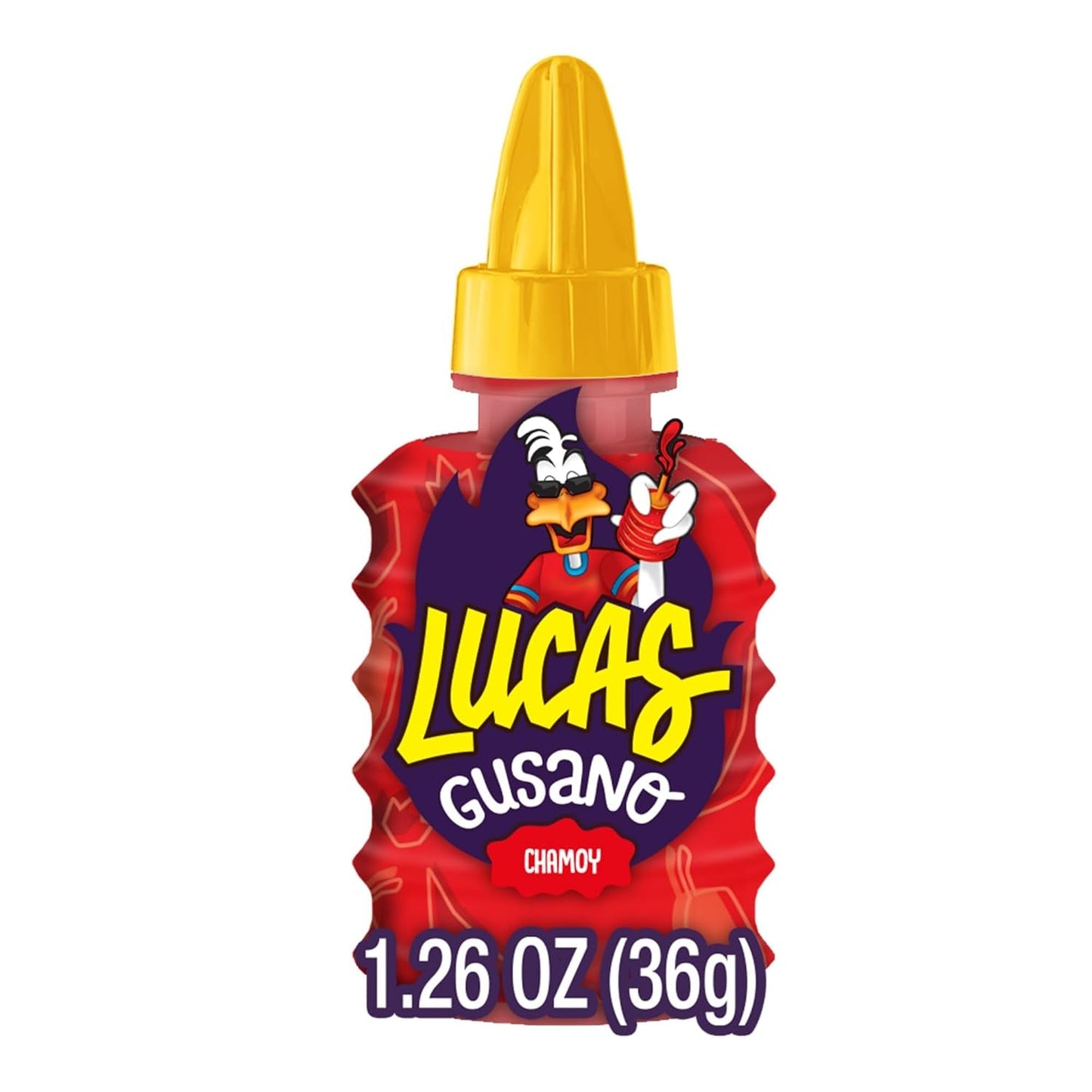 LUCAS | POLVOS | Powder and HOT Liquid (Watermelon and Chamoy)