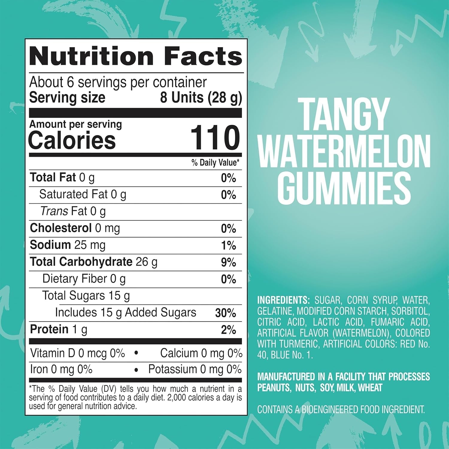ChewzMe | Gummies | Watermelon, Gummy Brain, Tangy Turtlz and Sour Gummy Worms