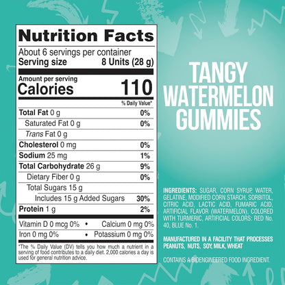 ChewzMe | Gummies | Watermelon, Gummy Brain, Tangy Turtlz and Sour Gummy Worms