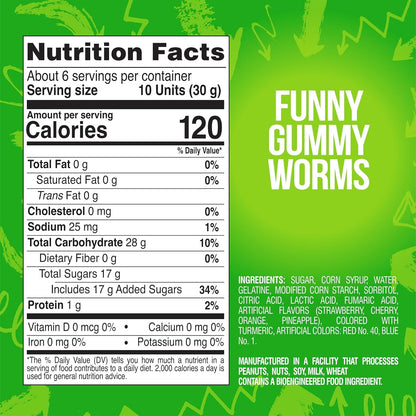 ChewzMe | Gummies | Watermelon, Gummy Brain, Tangy Turtlz and Sour Gummy Worms
