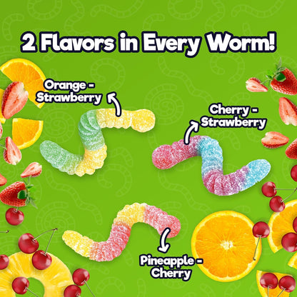 ChewzMe | Gummies | Watermelon, Gummy Brain, Tangy Turtlz and Sour Gummy Worms