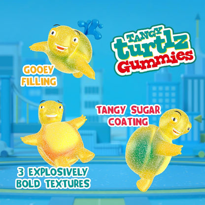 ChewzMe | Gummies | Watermelon, Gummy Brain, Tangy Turtlz and Sour Gummy Worms
