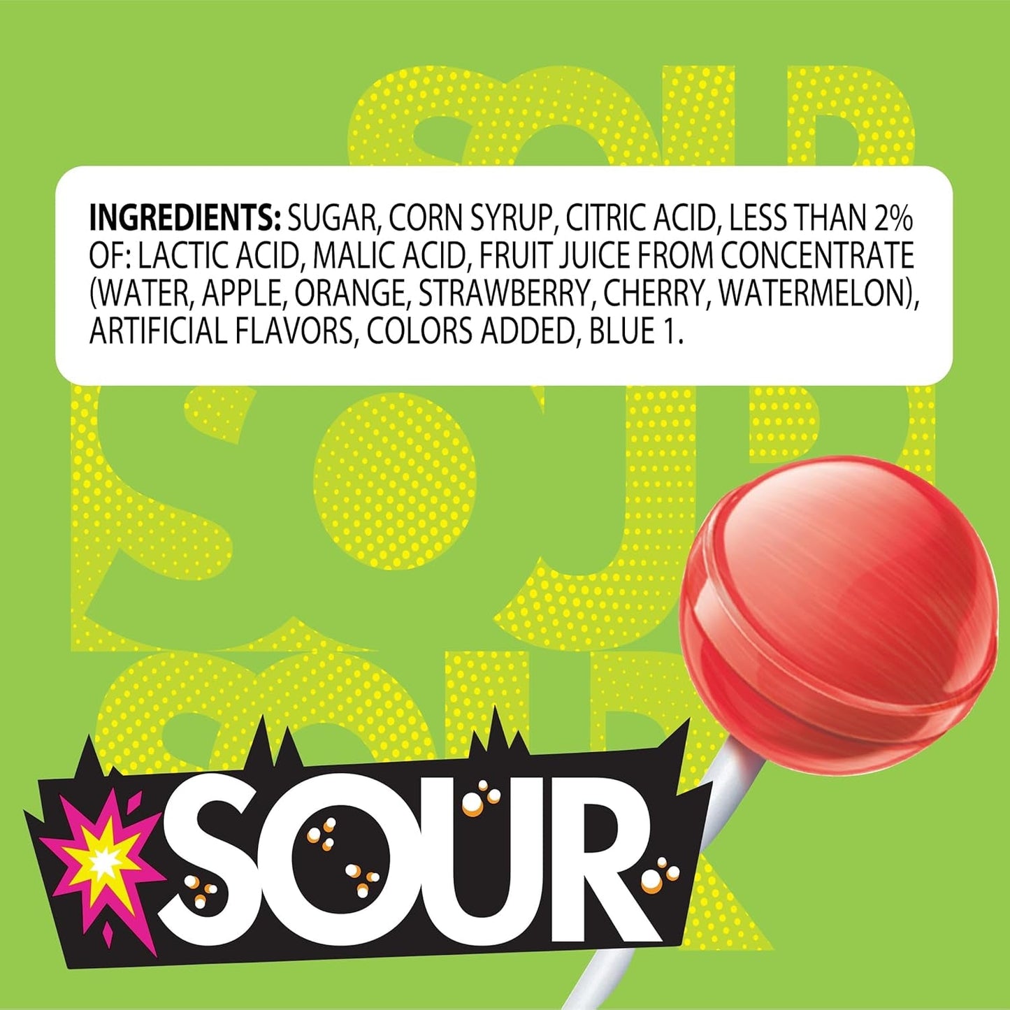 Chupa Chups | Melody Pop and SOUR Lollipops, Assorted Flavors