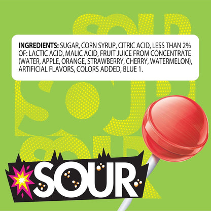 Chupa Chups | Melody Pop and SOUR Lollipops, Assorted Flavors