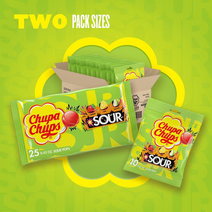 Chupa Chups | Melody Pop and SOUR Lollipops, Assorted Flavors