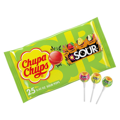 Chupa Chups | Melody Pop and SOUR Lollipops, Assorted Flavors