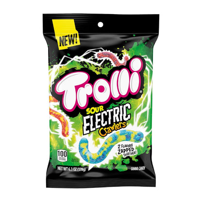 TROLLI | Sour Brite, Duo and Electric Crawlers | Gummy Worms