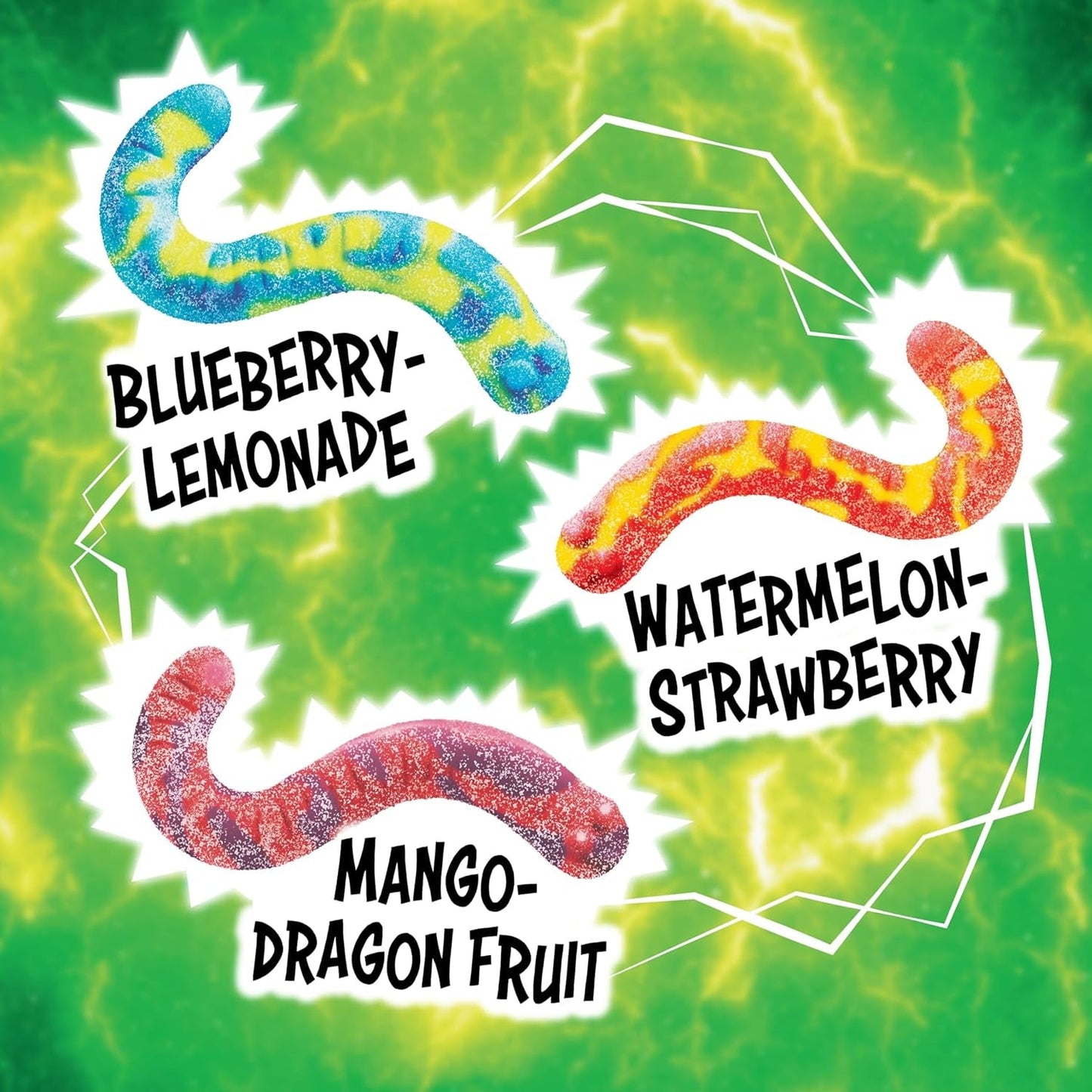 TROLLI | Sour Brite, Duo and Electric Crawlers | Gummy Worms