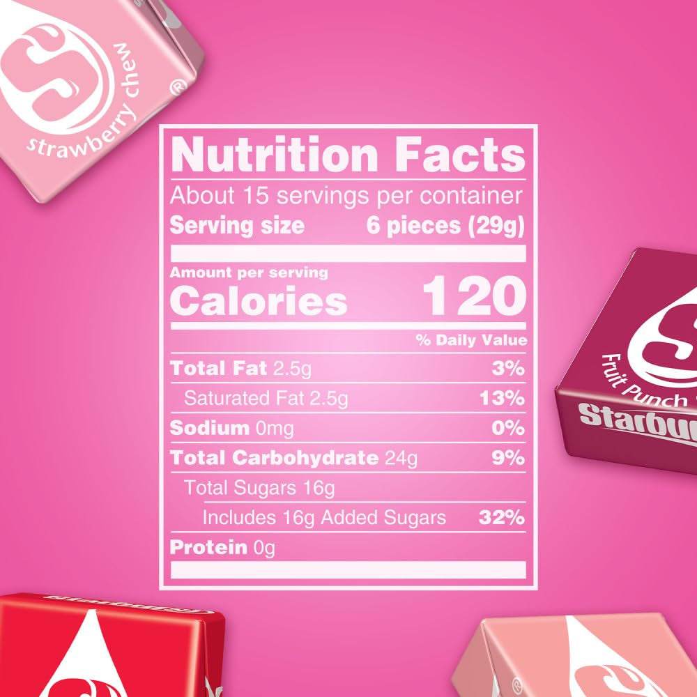 STARBURST | FaveREDS, Original Jelly Beans and Fruit Chews Candy | Resealable Bag
