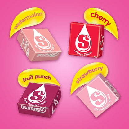 STARBURST | FaveREDS, Original Jelly Beans and Fruit Chews Candy | Resealable Bag