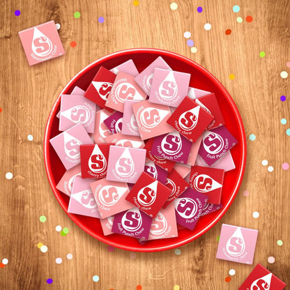 STARBURST | FaveREDS, Original Jelly Beans and Fruit Chews Candy | Resealable Bag
