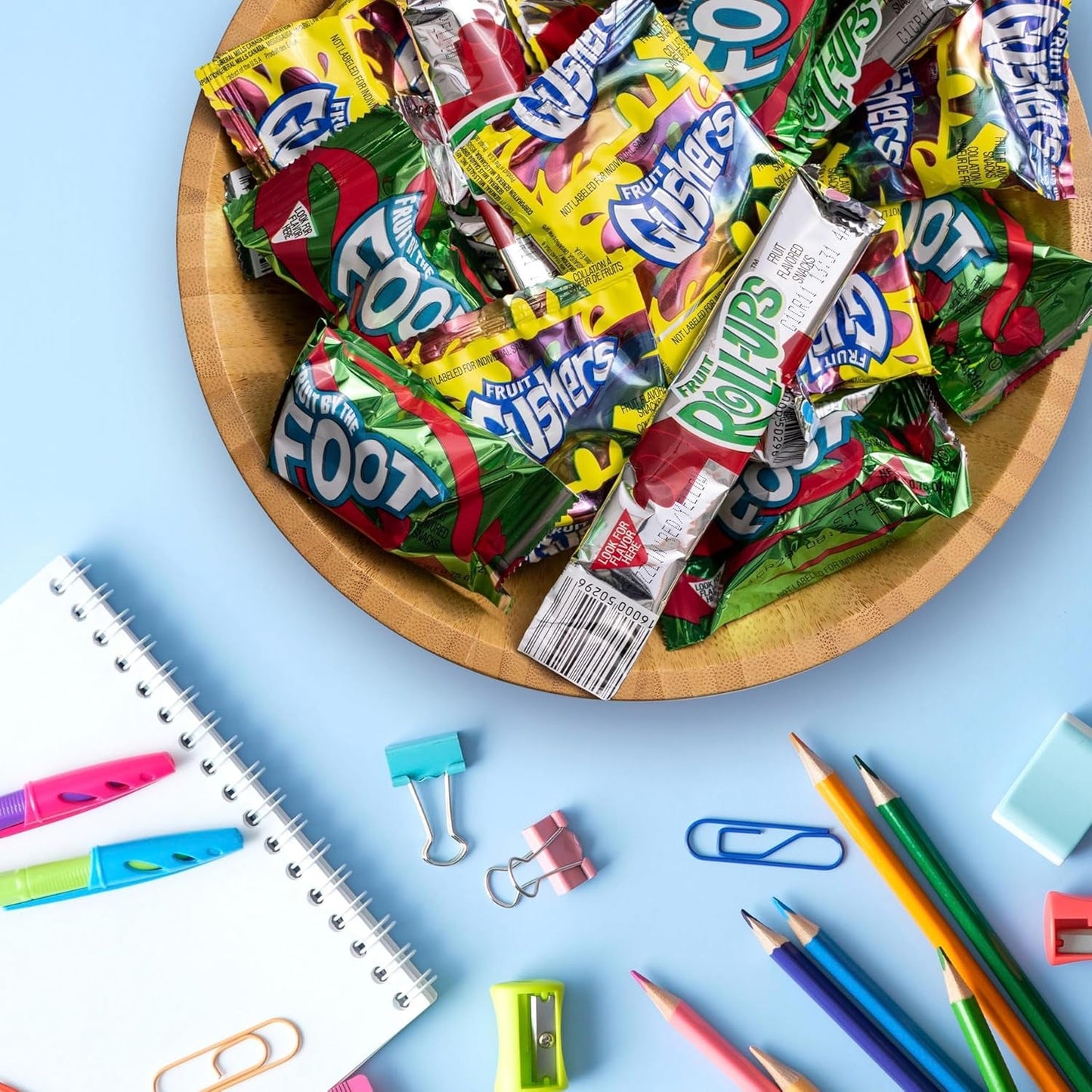 Fruit Roll-Ups | Fruit by the Foot and Gushers | Variety Pack, 16 Pouches