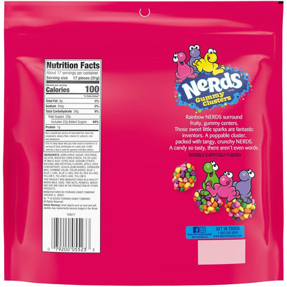 NERDS | Gummy Clusters and Ropes Candy | Multi-Flavors