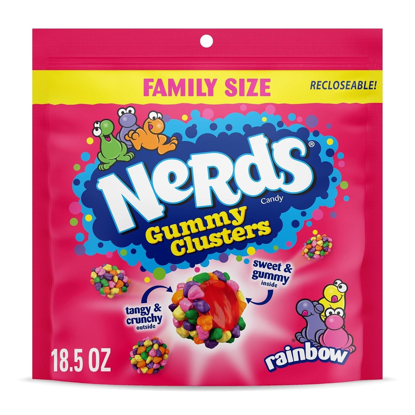 NERDS | Gummy Clusters and Ropes Candy | Multi-Flavors