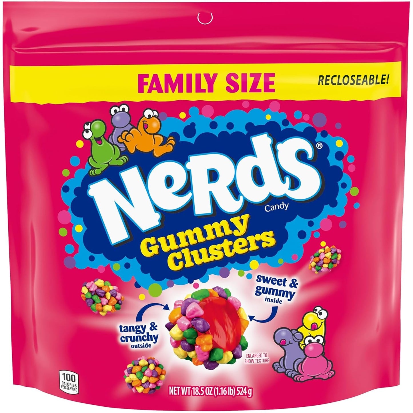 NERDS | Gummy Clusters and Ropes Candy | Multi-Flavors