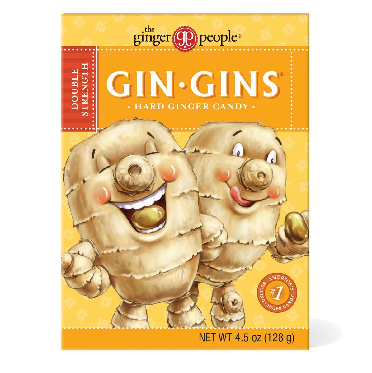 GIN GINS | Original Ginger Chews, Hard Candy and Crystalized Candy
