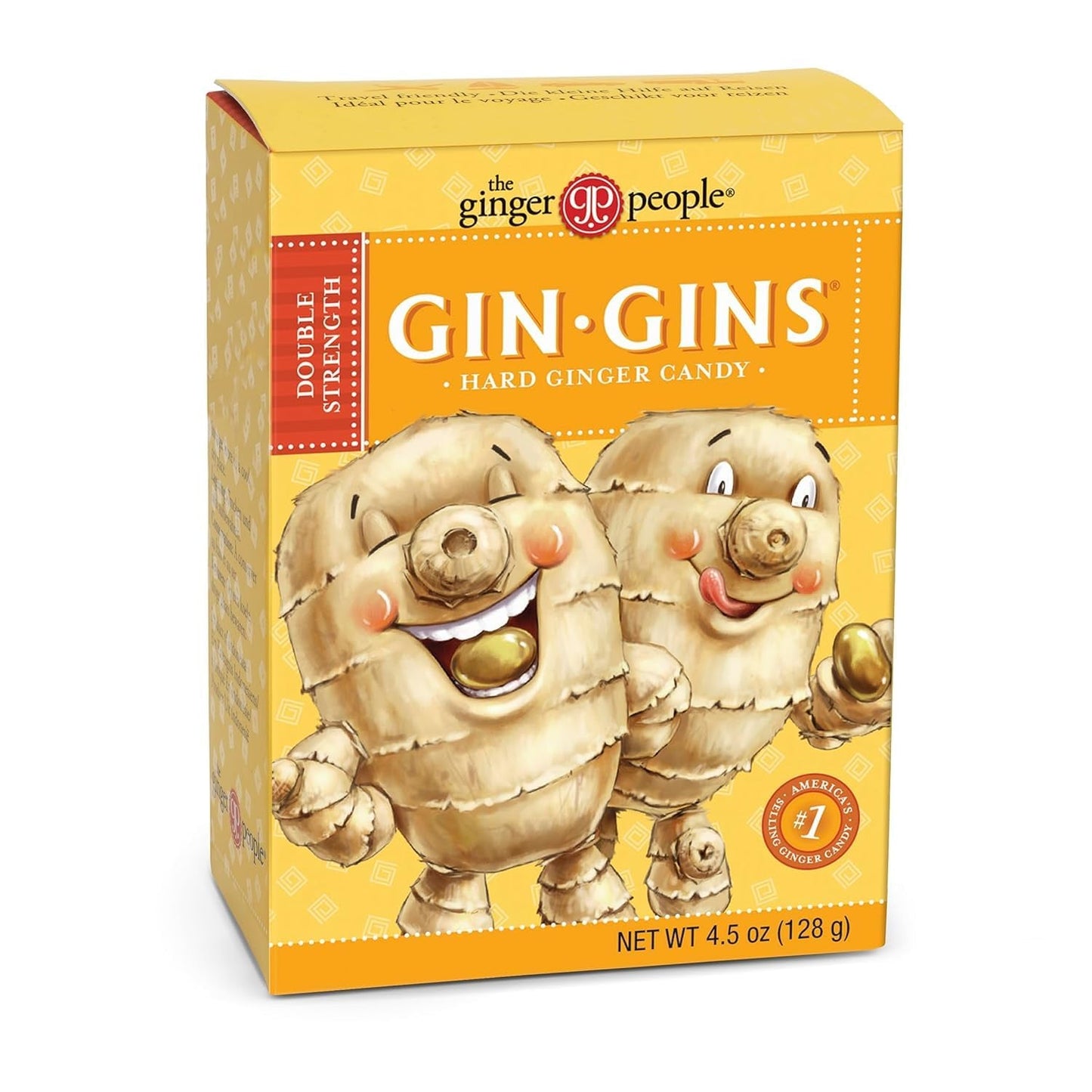 GIN GINS | Original Ginger Chews, Hard Candy and Crystalized Candy