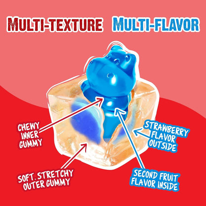 JUICY DROP | Mystery Gummy Candy Cubes | Strawberry and Wild Berry