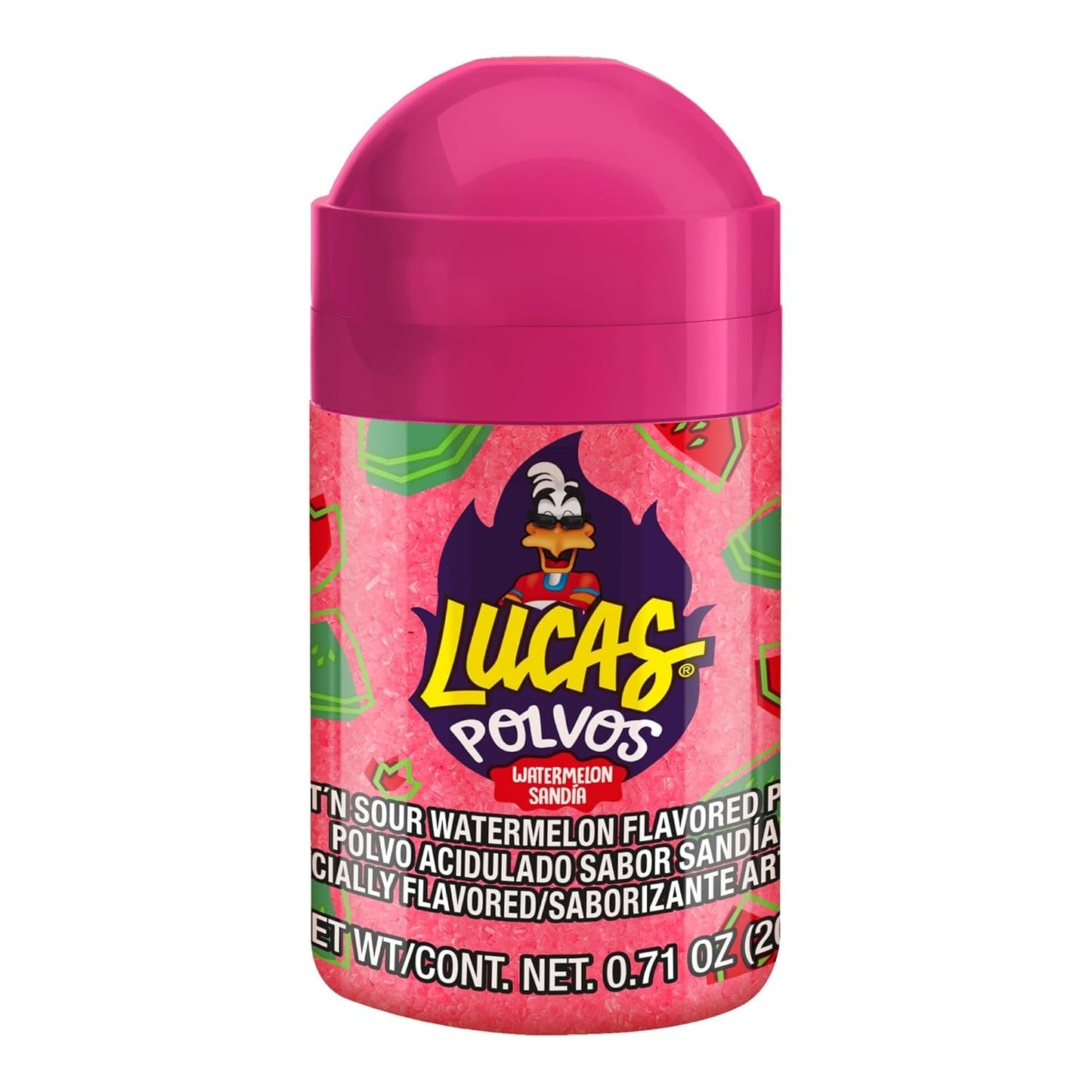 LUCAS | POLVOS | Powder and HOT Liquid (Watermelon and Chamoy)