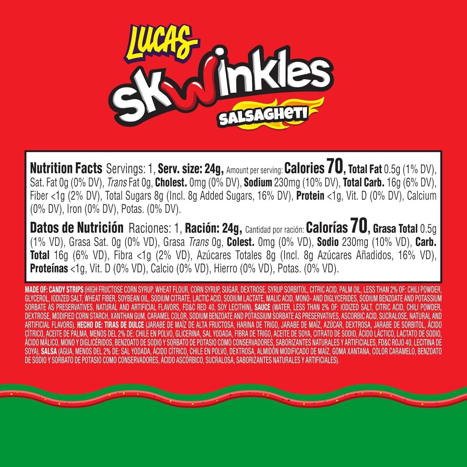 LUCAS | SKWINKLES, Skwinklote and Chunks (Multiple Flavors)