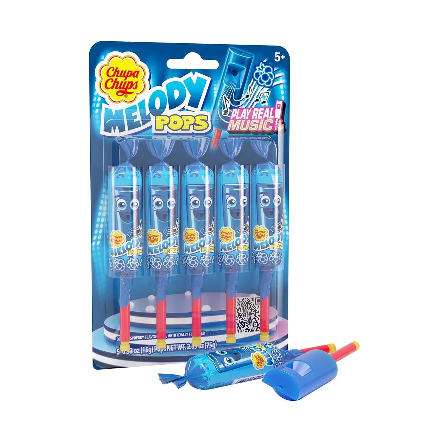 Chupa Chups | Melody Pop and SOUR Lollipops, Assorted Flavors