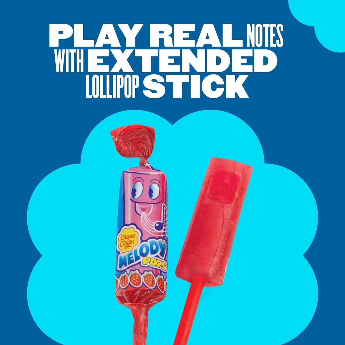 Chupa Chups | Melody Pop and SOUR Lollipops, Assorted Flavors