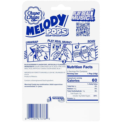 Chupa Chups | Melody Pop and SOUR Lollipops, Assorted Flavors