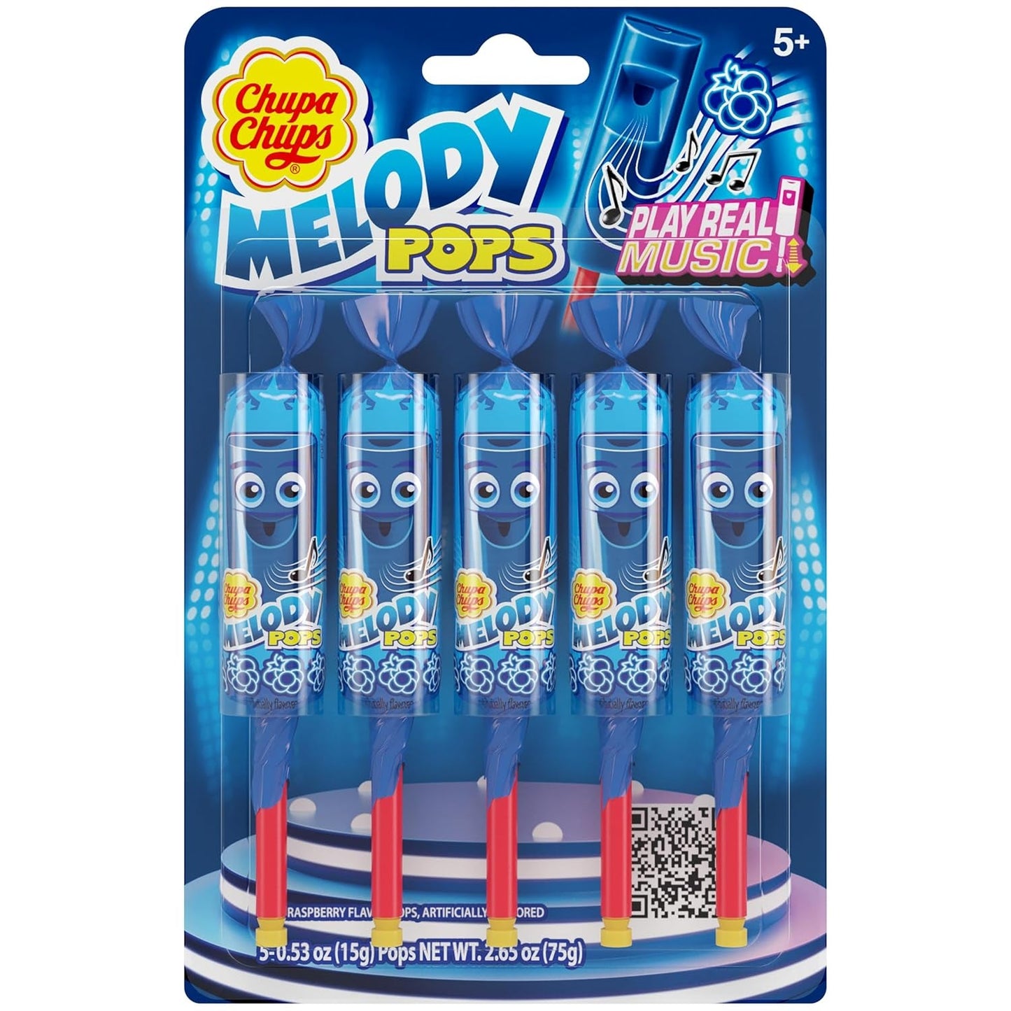 Chupa Chups | Melody Pop and SOUR Lollipops, Assorted Flavors