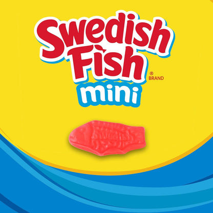 SWEDISH FISH | Mini Soft & Chewy Candy | Family Size 1.8 lb