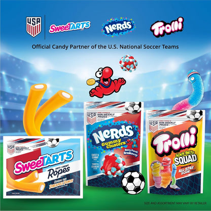 NERDS | Gummy Clusters and Ropes Candy | Multi-Flavors