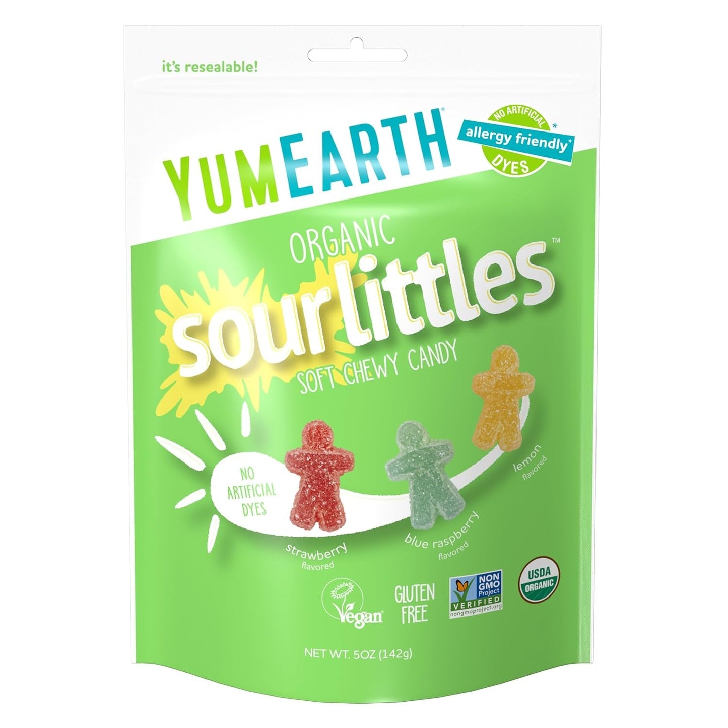 YumEarth | Organic Sour Littles Chewy Candy | 5 oz Bag