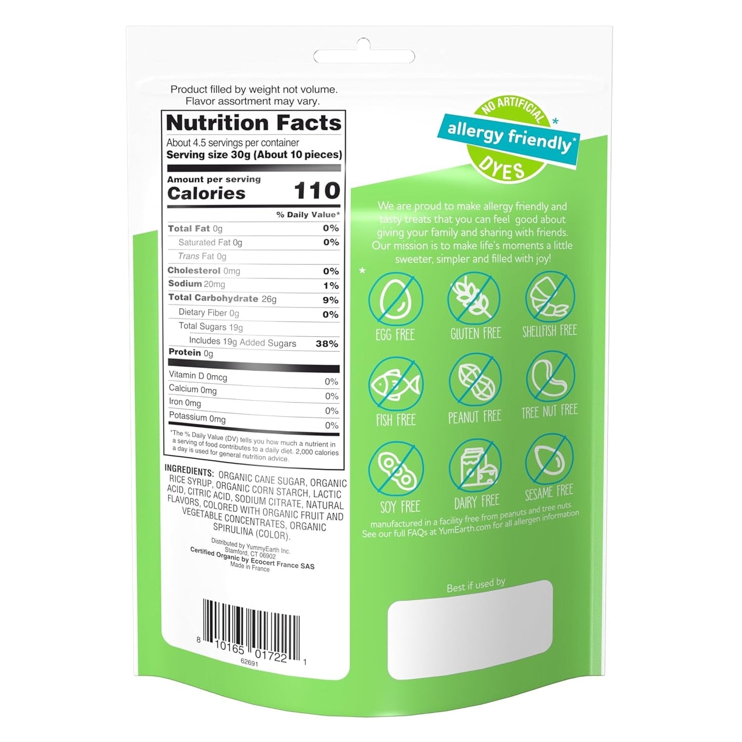 YumEarth | Organic Sour Littles Chewy Candy | 5 oz Bag